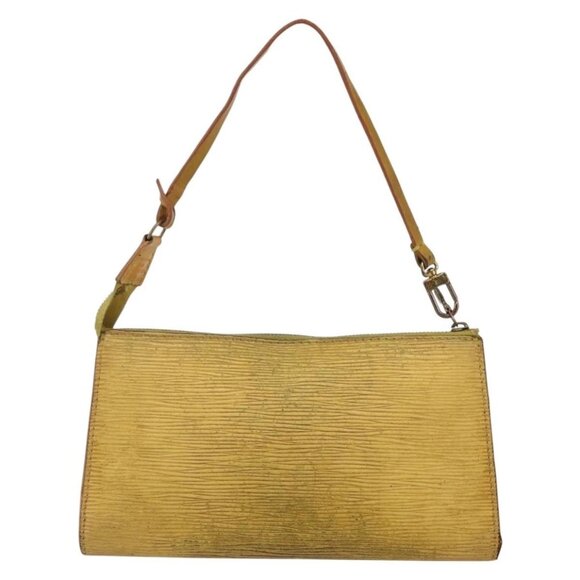 LOUIS VUITTON Epi Pochette Accessoires Pouch Yellow M52989 LV Auth bs30233 - Picture 3 of 15